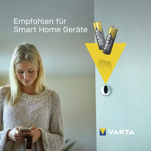 Miniatura 7 de VARTA Baterías AA, paquete de 150, Power on Demand, Alcalinas, 1,5V, paquete de almacenamiento en embalaje respetuoso con el medio ambiente, ideal