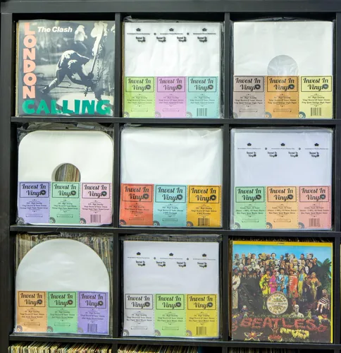 Miniatura 7 de Fundas interiores de 50 LP antiestáticas cuadradas para discos de vinilo de 33 rpm, 12 pulgadas, proporcionan a tu colección LP la protección