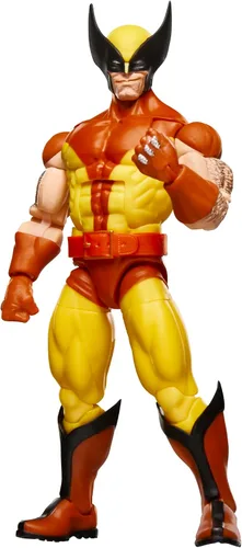 Miniatura 3 de Marvel Legends Series Wolverine, X-Men Retro Marvel Comics Secret Wars Figura de acción coleccionable de 6 pulgadas con escudo