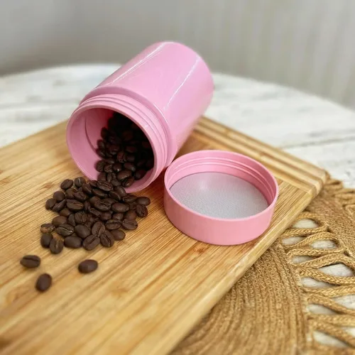 Miniatura 4 de Treehouse Recipiente a prueba de olores (16.9 fl oz) para hierbas, especias, café, tés y más, tarro hermético de doble sellado, vidrio grueso
