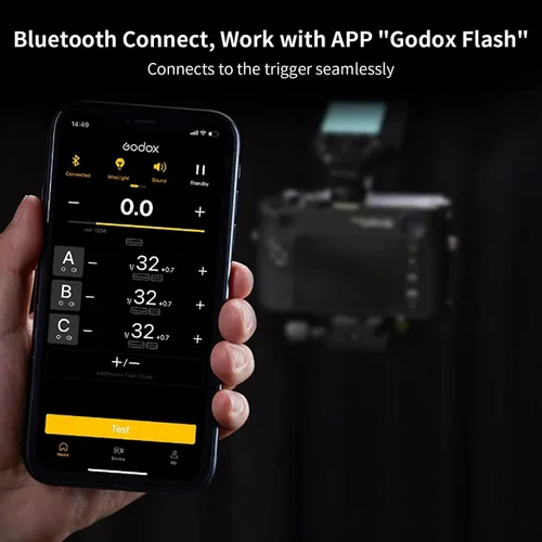 Miniatura 3 de Godox XProII XProII-S Disparador de flash inalámbrico para cámara Sony, transmisor de flash inalámbrico 2.4G HSS 1/8000S, conexión Bluetooth