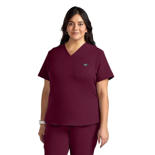 Miniatura 30 de ave. Lex - Blusa médica para mujer, estilo túnica, tela elástica en 4 direcciones, cómoda, de fácil cuidado, uniformes médicos para mujer