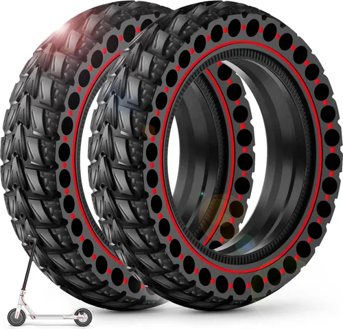 Miniatura 10 de BANGTING 2 piezas de actualización de neumáticos sólidos 50/75-6.1 para patinete eléctrico, neumáticos sin cámara de 8.5x2.0 para Gotrax GXL