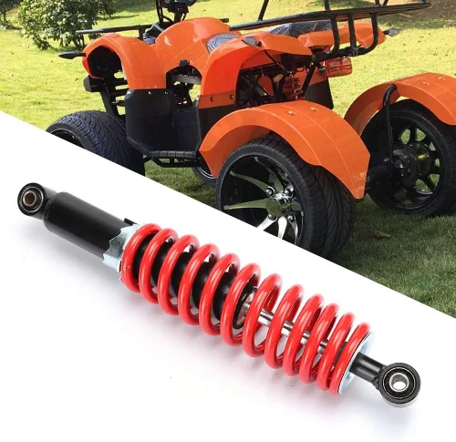 Miniatura 5 de Aramox Suspensión de choque, 13.780 in/13.8 pulgadas, amortiguador trasero universal para Dune Quad Dirt Bike ATV