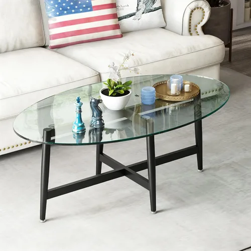 Miniatura 9 de KaKaBB Patas de Mesa de Café de Metal de 18 Pulgadas, Patas de Muebles de Servicio Pesado para Escritorios Modernos de Oficina, Soportes de TV, Mesa