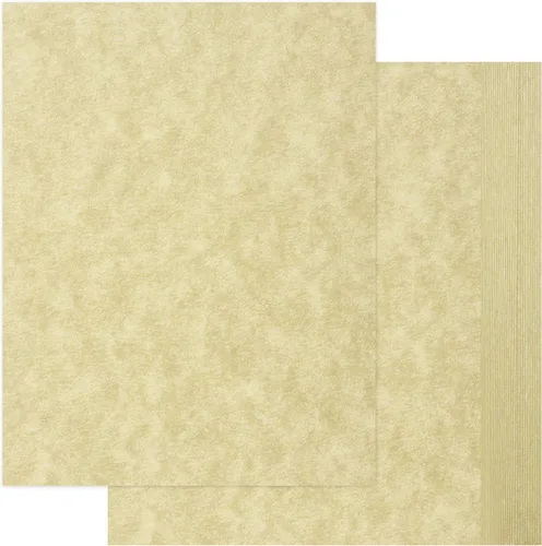 Miniatura 8 de 30 Hojas de Papel Pergamino - Blanco Cremoso 8.5" x 11" Tamaño Carta Cartulina Pergamino 65lb Papel Grueso Pesado Vintage para Certificados