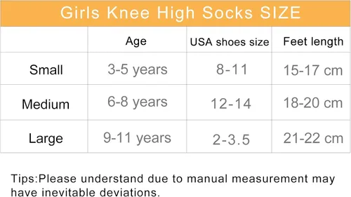 Miniatura 7 de Chalier 4 Pairs Girls Knee High Socks Cotton Knit Over Calf Thigh High Socks for Baby Toddler School Uniform