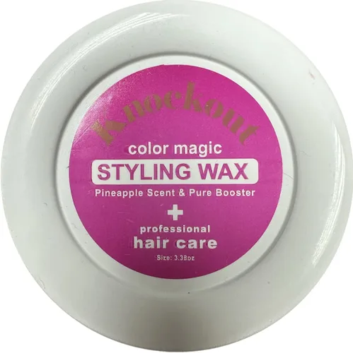 Miniatura 11 de Knockout Color Magic Hair Styling Wax (01 Charcoal)