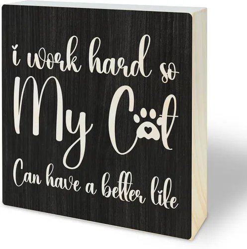 Miniatura 10 de Letrero motivacional de madera, con texto en inglés «A Beautiful Day Begin With A Beautiful Mindset», decoración de mesa de escritorio, regalos