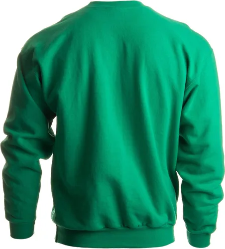 Miniatura 2 de Disfraz de elfo de Papá Noel Suéter navideño novedoso sudadera con cuello redondo Verde