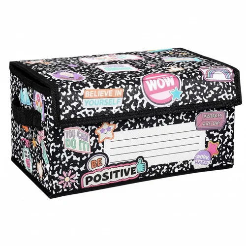 Miniatura 8 de LemonRoad Caja de recuerdos de bebé de 16 x 12 x 12 pulgadas, baby shower, elefante, primera caja de recuerdos, para recién nacidos, regalo de Azul