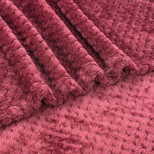 Miniatura 4 de Manta difusa o manta mullida para bebé, suave y cálida y acogedora manta de lana de coral para niños pequeños, bebés o recién nacidos, para cuna