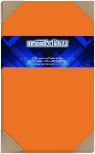 Miniatura 13 de 125 hojas de papel de portada/tarjeta de color naranja brillante – Foto de 4 x 6 pulgadas, tarjeta, tamaño del marco, cartulina ligera 65#