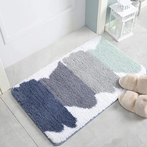 Miniatura 2 de Tapete de baño suave antideslizante y absorbente para lavar y secar a máquina, perfecto tapete de baño para bañera, ducha, baño, suelo, interior, 20