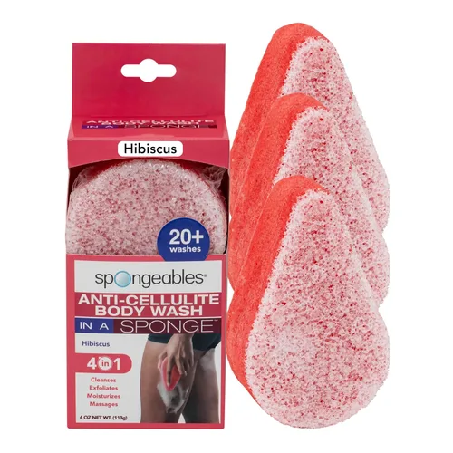 Miniatura 13 de Spongeables Anti-Cellulite Body Wash in a Sponge, Moisturizer and Exfoliator, 20+ Washes
