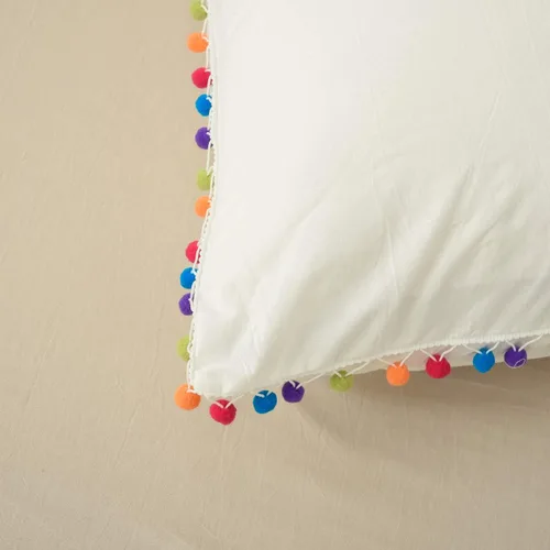 Miniatura 5 de Softta Grils - Juego de cama con pompones y volantes