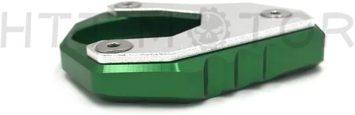 Miniatura 4 de KAW-253VER6500618 - Almohadilla de extensión de soporte lateral compatible con Kawasak Versys 650 2015 2016 2017 2018 verde