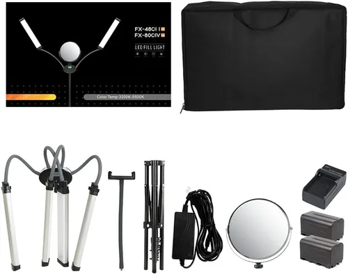 Miniatura 10 de Tatuaje profesional belleza mejora fotografía Led anillo luz led fotografía doble brazo relleno luz celebridad transmisión en vivo selfie luz ight