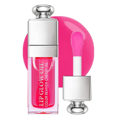 Miniatura 15 de GECOMO Aceite hidratante que brilla para labios, aceite hidratante para labios brillante, aceite nutritivo para labios transparente brillante, 017-#