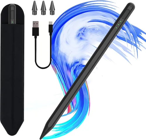 Lápiz táctil para iPad 11 y 10ª generación, carga 14 minutos más rápida, con soporte para lápices, rechazo de palma, sensibilidad a la inclinación,