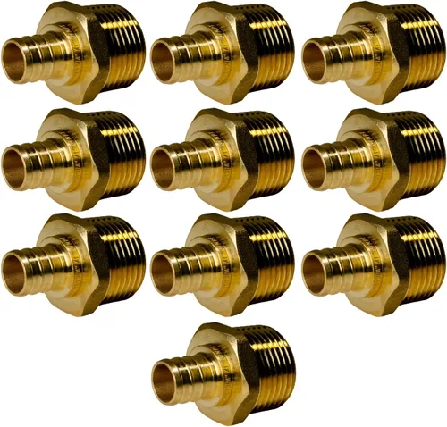 Miniatura 37 de XFITTING 1 pulgada Pex x 1 pulgada Adaptador Femenino NPT, 23-4-3=2X, 2 Piezas
