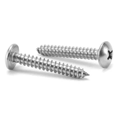 Miniatura 11 de Tornillo para madera #14 x 1-1/2" 100 piezas cabeza de brida Phillips 18-8 (304) acero inoxidable tornillos autorroscantes rápidos por SG TZH