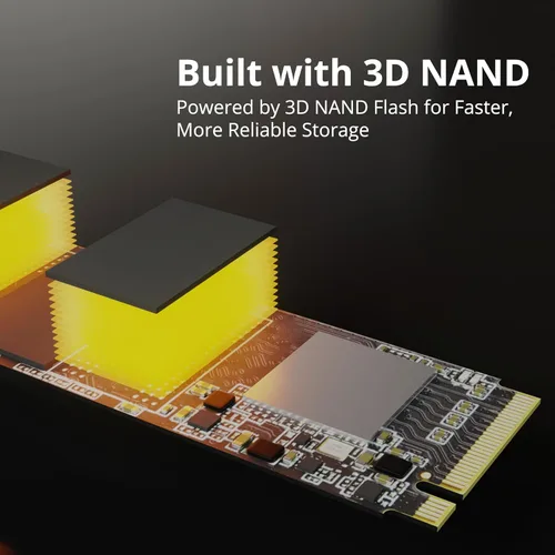 Miniatura 5 de Timetec 256 GBx2 (paquete de 2) SSD NVMe PCIe Gen3x4 8Gb/s M.2 2280 3D NAND TLC 150TBW caché SLC de alto rendimiento Velocidad de lectura/escritura