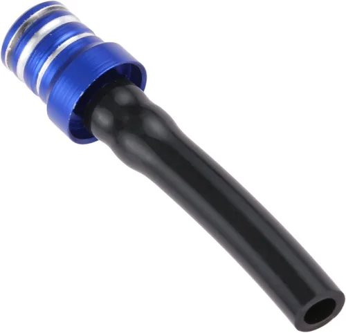 Miniatura 5 de 2 mangueras de ventilación de gas, tubo de tapa de tanque de combustible, tubo de ventilación de válvula, repuesto universal CNC para ATV, Azul