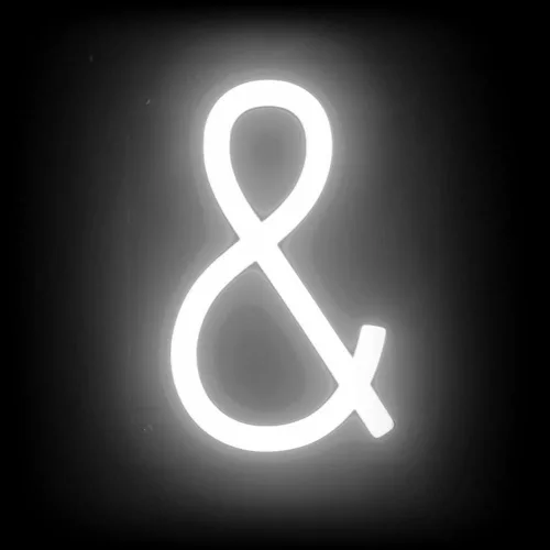 Miniatura 11 de SpellBrite LED Ampersand Señales de bricolaje intercambiables con personajes LED azules Componentes adicionales necesarios para iluminar 6.3