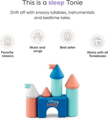 Miniatura 5 de Tonies Disney Canciones de Cuna para Bebés - Figura de Juguete de Audio