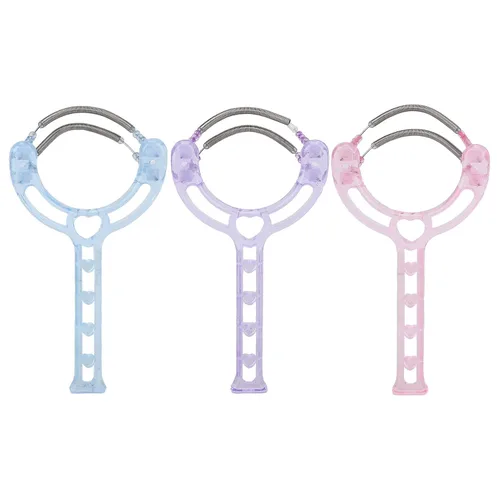 Miniatura 7 de 3 unidades de removedor de vello facial manual de primavera, depilación facial de mano para mujeres, ceja, barbilla, mejilla, bigote, labio superior