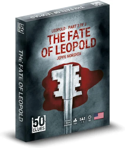 50 pistas: tercera parte: El destino de Leopold - 1-5 jugadores - Juegos de cartas para fiestas - 90 minutos de juego - Juegos para noches de juegos
