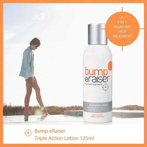 Miniatura 3 de Bump eRaiser Loción calmante de triple acción para el tratamiento del cabello encarnado, protuberancias de afeitar y quemaduras de maquinilla