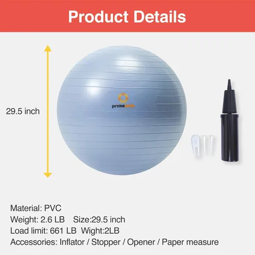 Miniatura 6 de primasole Bola de equilibrio Gris pálido