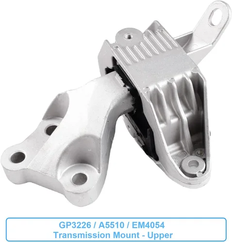 Miniatura 4 de Juego de montaje de motor y montaje de transmisión compatible con Chevrolet Cruze 2011-2017 1.4L transmisión automática Paquete de 4 reemplazos #