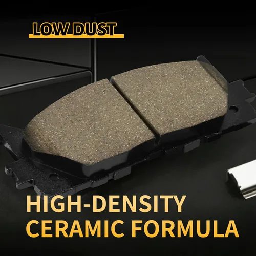 Miniatura 4 de Juego de pastillas de freno delanteras de cerámica compatible con Toyota Avalon 2008-2018, Toyota Camry 2007-2017, compatible con Lexus ES350