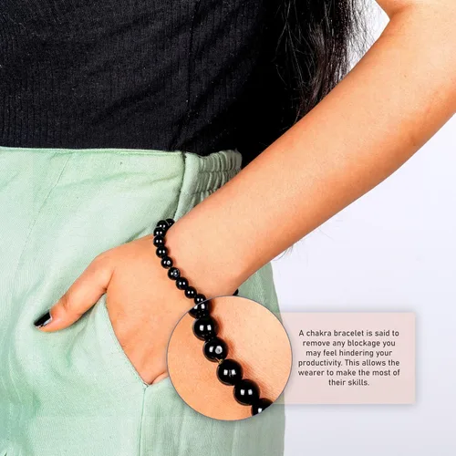 Miniatura 4 de Bracelets - Triple Protection Bracelet - Bracelet for Women - Mens Bracelet - Obsidian - Handmade Bracelets - Hematite Bracelet - Obsidian Bracelet