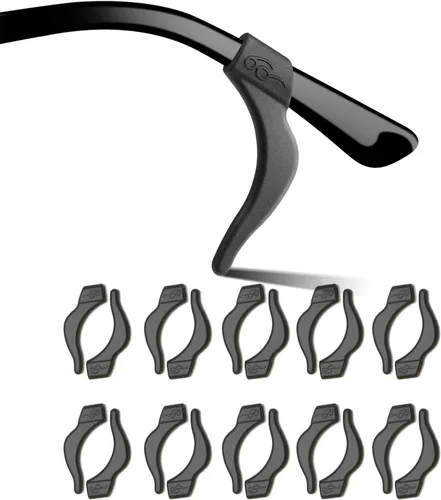 Miniatura 9 de Agarre para las orejas, gancho de silicona para las orejas, 10 pares de soporte antideslizante suave y cómodo, retenedores de gafas para lentes