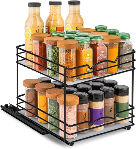 Miniatura 15 de HOLDN' STORAGE Organizador de gabinete extraíble, organizador resistente con garantía limitada de por vida -17 pulgadas de ancho x 21 pulgadas