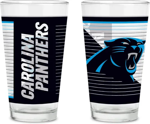 Miniatura 31 de Rico Industries NFL Football Main - Juego de 2 vasos clásicos de 16 onzas con logotipo impreso digitalmente, apto para lavavajillas NFL Football
