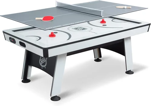 EastPoint - Mesas multijuego, mesa de hockey aéreo 2 en 1 con mesa de tenis, perfecta para sala de juegos familiar, sala de recreo para adultos,