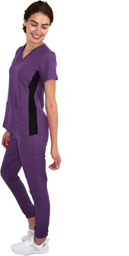 Miniatura 2 de Conjunto de ropa quirúrgica de punto elástico para mujer GT 4FLEX