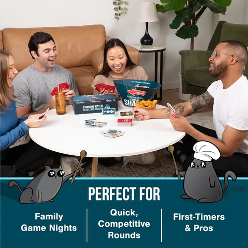 Miniatura 6 de Exploding Kittens Recetas para desastres 2-5 jugadores - A partir de 7 años - Juego de cartas para fiestas y familiares para niños y adultos