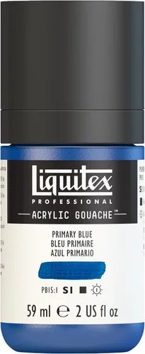 Miniatura 31 de Liquitex Professional - Gouache acrílico profesional, botella de 2 onzas (59 ml), blanco titanio