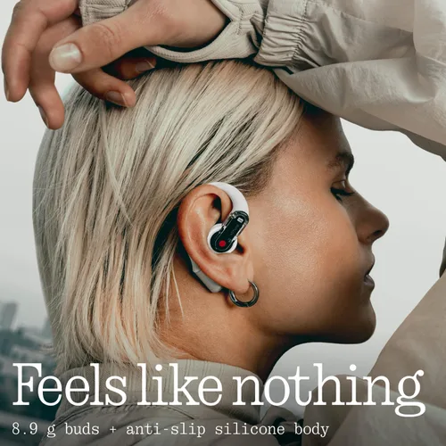 Miniatura 4 de Nothing Auriculares de oído (abierto) ultraligeros con ganchos ajustables para los oídos, conexión multipunto Bluetooth auriculares con tecnología