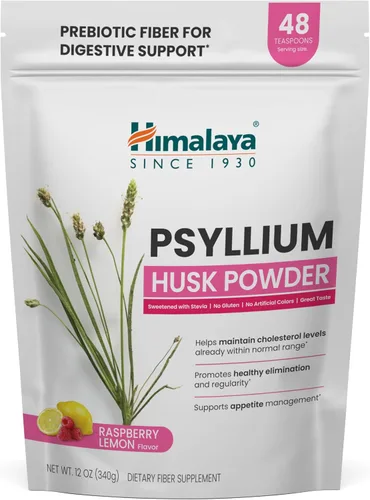 Miniatura 11 de Himalaya - Polvo orgánico de cáscara de psyllium, suplemento diario de fibra de psyllium para apoyar la salud digestiva y la regularidad, vegano
