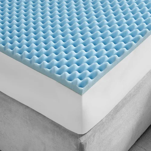 Miniatura 5 de Sleep Philosophy - Protector de colchón de espuma viscoelástica con gel, apto para todas las estaciones, lujoso e hipoalergénico