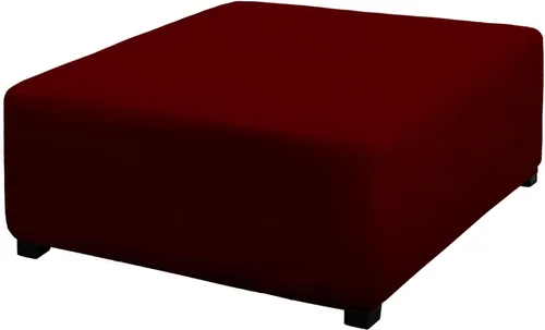Miniatura 9 de PureFit Funda otomana súper elástica de ajuste perfecto cuadrada - Fundas otomanas para taburete y muebles plegables de almacenamiento para sala