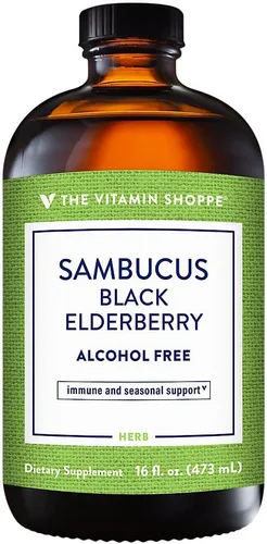 Miniatura 5 de The Vitamin Shoppe Sambucus Extracto de saúco negro (8 onzas líquidas)