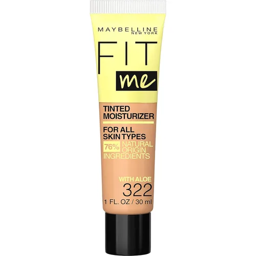 Miniatura 5 de Maybelline Fit Me Crema hidratante tintada, cobertura natural, maquillaje facial, 103, 1 unidad